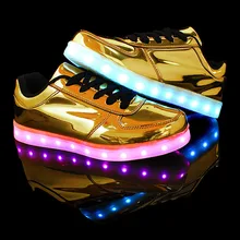 Led lumière chaussures homme 2017 de mode coloré hommes led chaussures pour adultes hommes chaussures casual