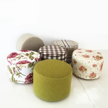 Fashion Elegant Small Stool Sofa Shoes Stool Tea Table Seat Sitting Stool Creative Bench Household Living Room Office Stool