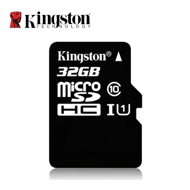 Kingston микро Флэшка карта 16 ГБ 32 ГБ 64 Гб 128 ГБ 256 Гб карта памяти класс 10 SDHC UHS-I U1 80 МБ/с./с C10 TF карта 8G C4 для смартфонов - изображение