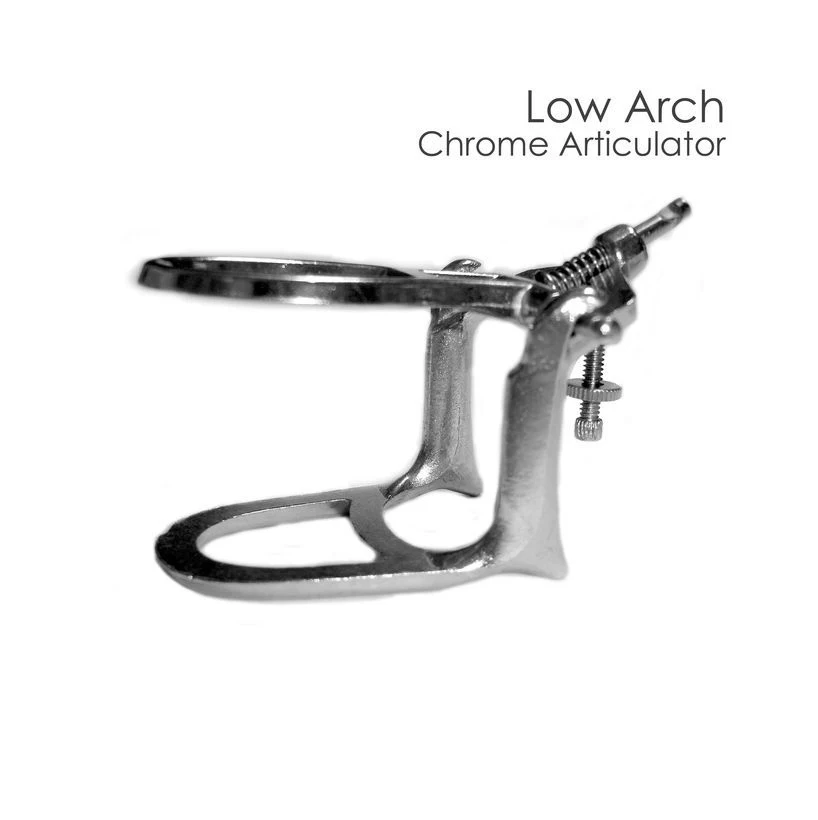 

Dental Lab Articulator Chrome Plated Full High Arch Adjustable JT-05 Freeshipping