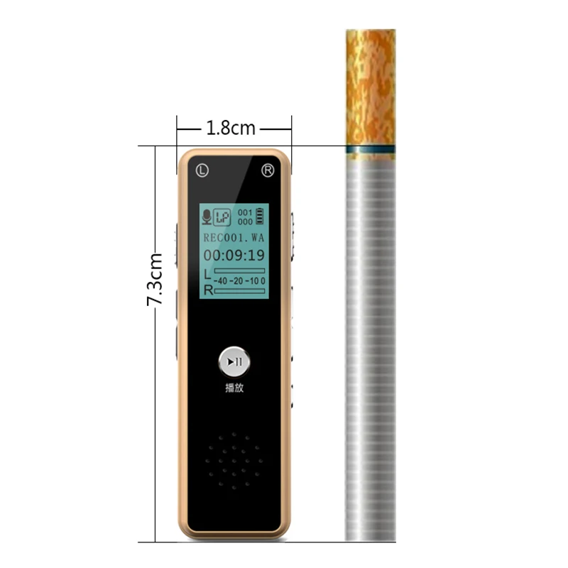 Voice Recorder Mini HD Digital Long Distance Voice Recorders Professional Audio Recording Pen Screen Activate Dictaphone Device Voice Recorder Mini HD Digital Long Distance Voice Recorders Professional Audio Recording Pen Screen Activate Dictaphone Device