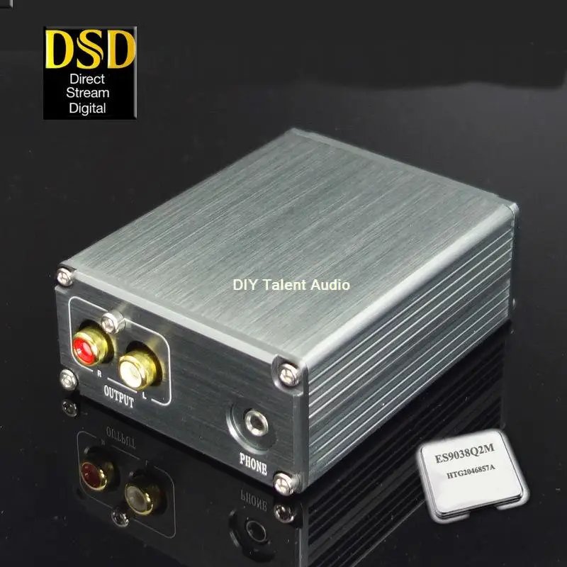 SU2A HIFI ПК декодер ES9038 Gold Edition аудио DAC XMOS u208 USB вход поддержка DSD | Электроника