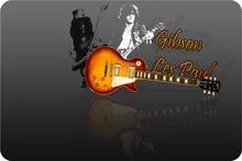 Custom Gibson Les Paul Guitarras puerta Esterillas decoración dormitorio Gibson Guitarras Cojines Funny alfombras Esterillas baño Navidad Roma Alfombras # d-044 #