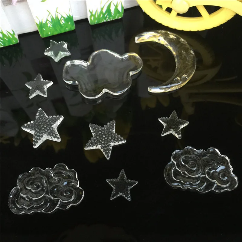 Moon Star серии капельного резиновая УФ глина аксессуары для форм украшения инструмент формы для шоколада силиконовые формы для приготовления конфет формы
