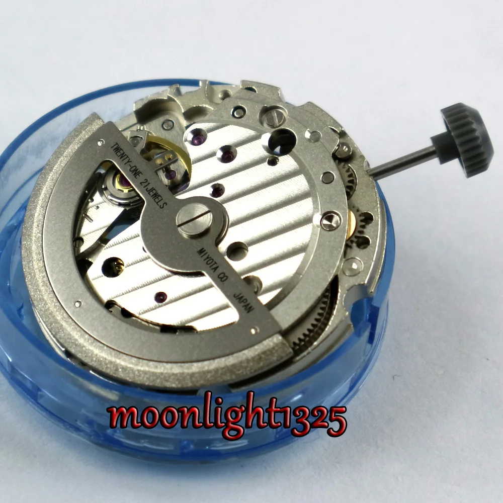 

New miyota 821A Mechanical date window fit automatic movement Men's watch movement