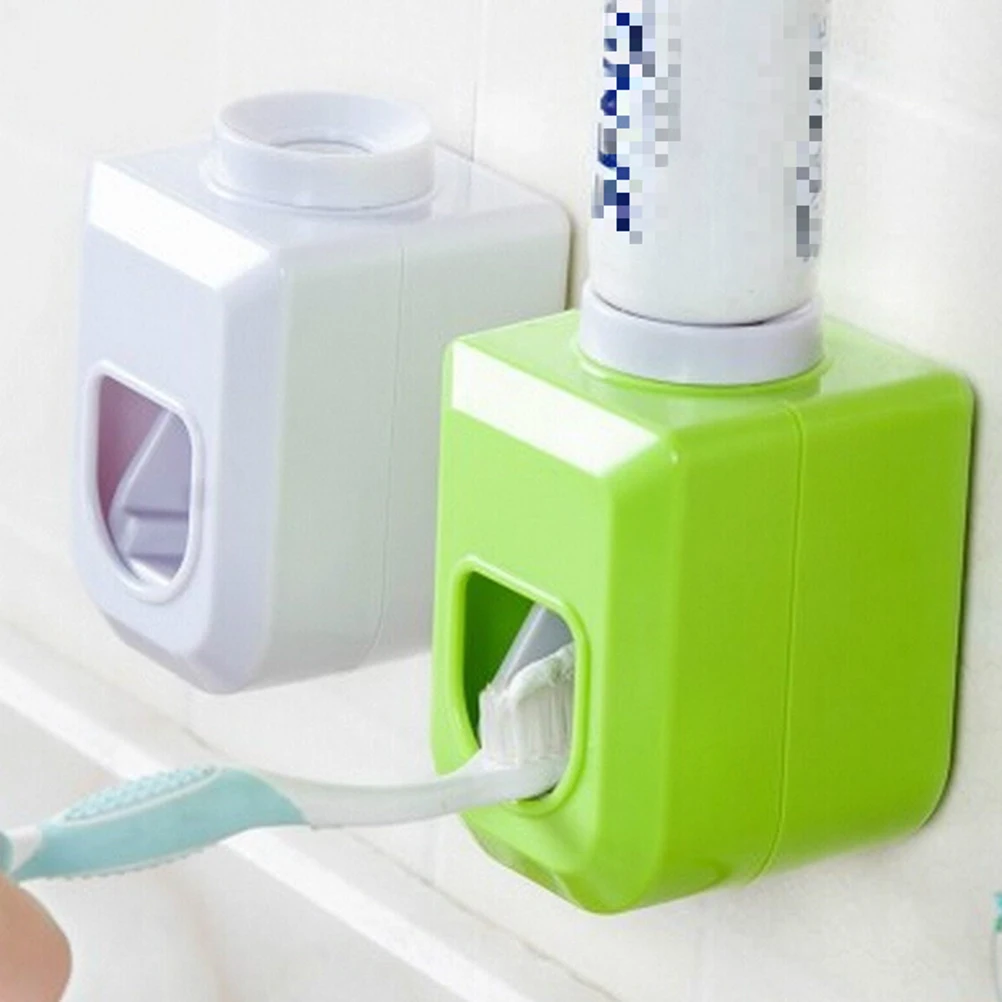 Home Automatic Toothpaste Dispenser Squeezer Wall Mount Auto Squeezer