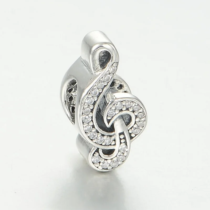 

CKK Bead Fits Pandora Charms Silver 925 Original Sweet Music Charm Beads for Jewelry Making 925 Sterling Silver diy Bracelets