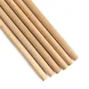 Varillas de espiga redondas de madera para manualidades, herramienta de decoración del hogar, bricolaje, 30cm de largo, 5mm-50mm, 5 uds. ► Foto 2/4