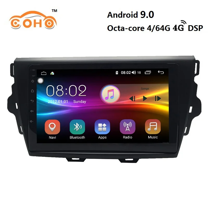 

Car GPS Android 9.0 8-core 4/64G for 2015 GreatWall C30 with radio BT DSP support WIFI 4G internet and Steering Wheel Control