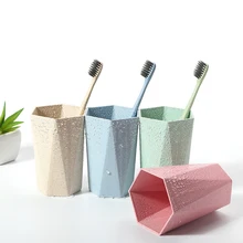 Лидер продаж Зубная щётка чашки удобно ощущается удобен в ношении Пшеничная солома Питьевая чашка кружка чашка для полоскания горла Ванная комната Аксессуары в комплекте
