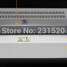 СВЕТОДИОДНЫЙ цифровой горячий и холодный рулонный ламинатор двойная функция A3 размер с функцией обратного хода