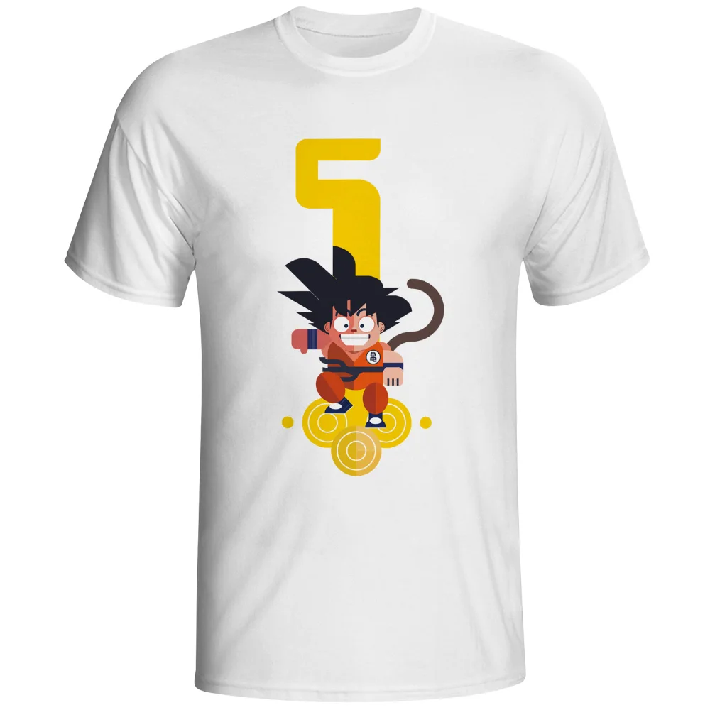 Son Goku Dengan Bar Di Tangan Anak T Shirt Anime Kartun Batu Kasual Son Goku Dengan Bar Di Tangan Anak T Shirt Anime Kartun Batu Kasual