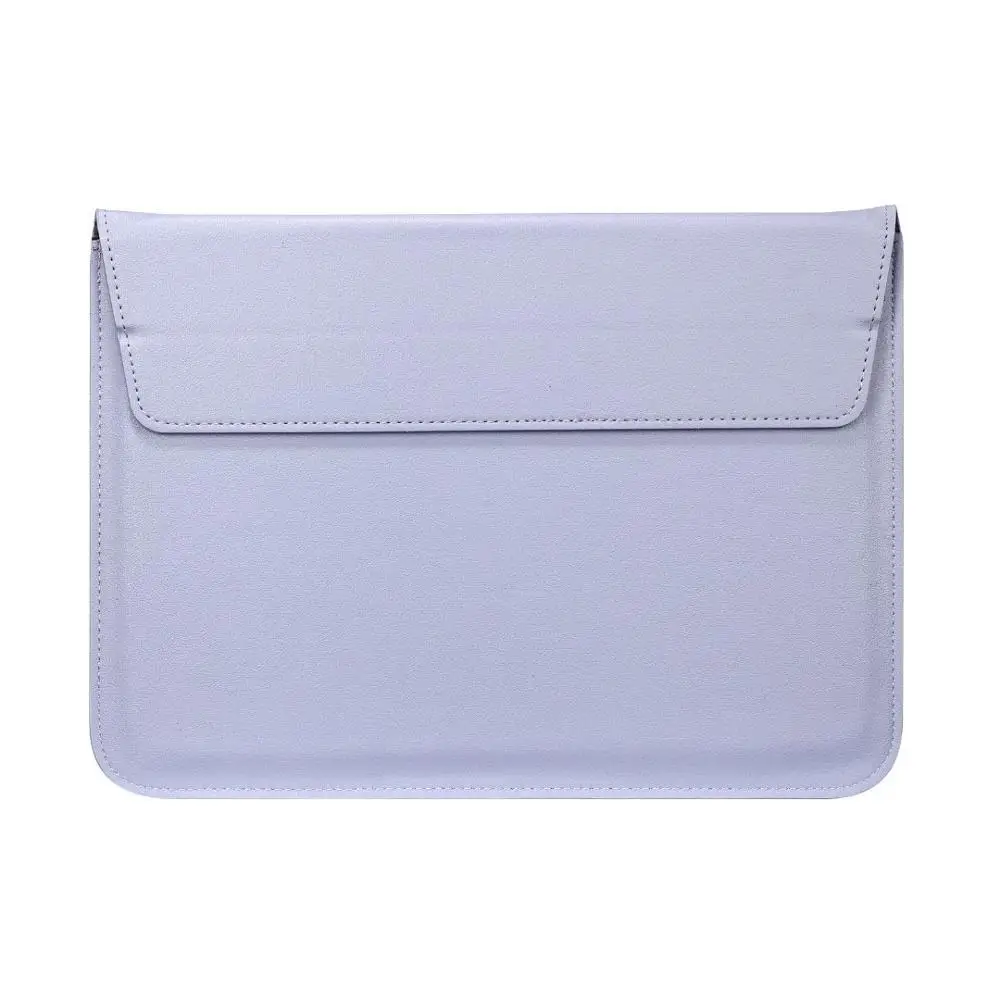 Бизнес PU сумка чехол для ноутбука Macbook Pro retina Air 11 12 13 15 дюймов, Air 13, pro 13 15 A1706 A1708 A1989 A1707 A1990 - Цвет: purple-Mail Bag