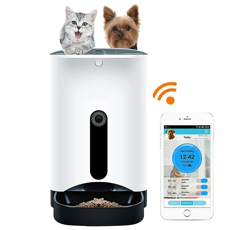 

Intelligent Safe Pet Automatic Feeder for Feeding Animals