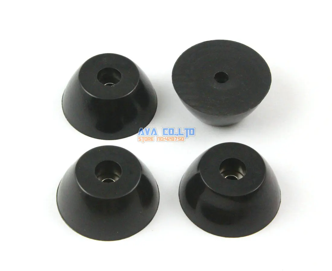 

24 Pieces 30x19x13mm Rubber Feet Pad Furniture Chair Leg Protector Glide Pad