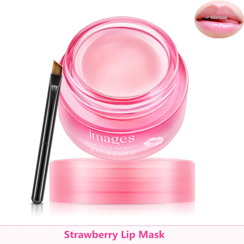 

New Moisturizer Strawberry Lip Mask Lipgross Enhancer Color Natural Plant Organic Sphere Pomade Cola Lipbalm Embellish Lipstick