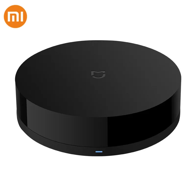 Cena Nowy Xiao mi mi jia uniwersalny inteligentny inteligentny pilot zdalnego sterowania WIFI IR przełącznik 360 stopni dla mi TV klimatyzator mi domu aplikacji