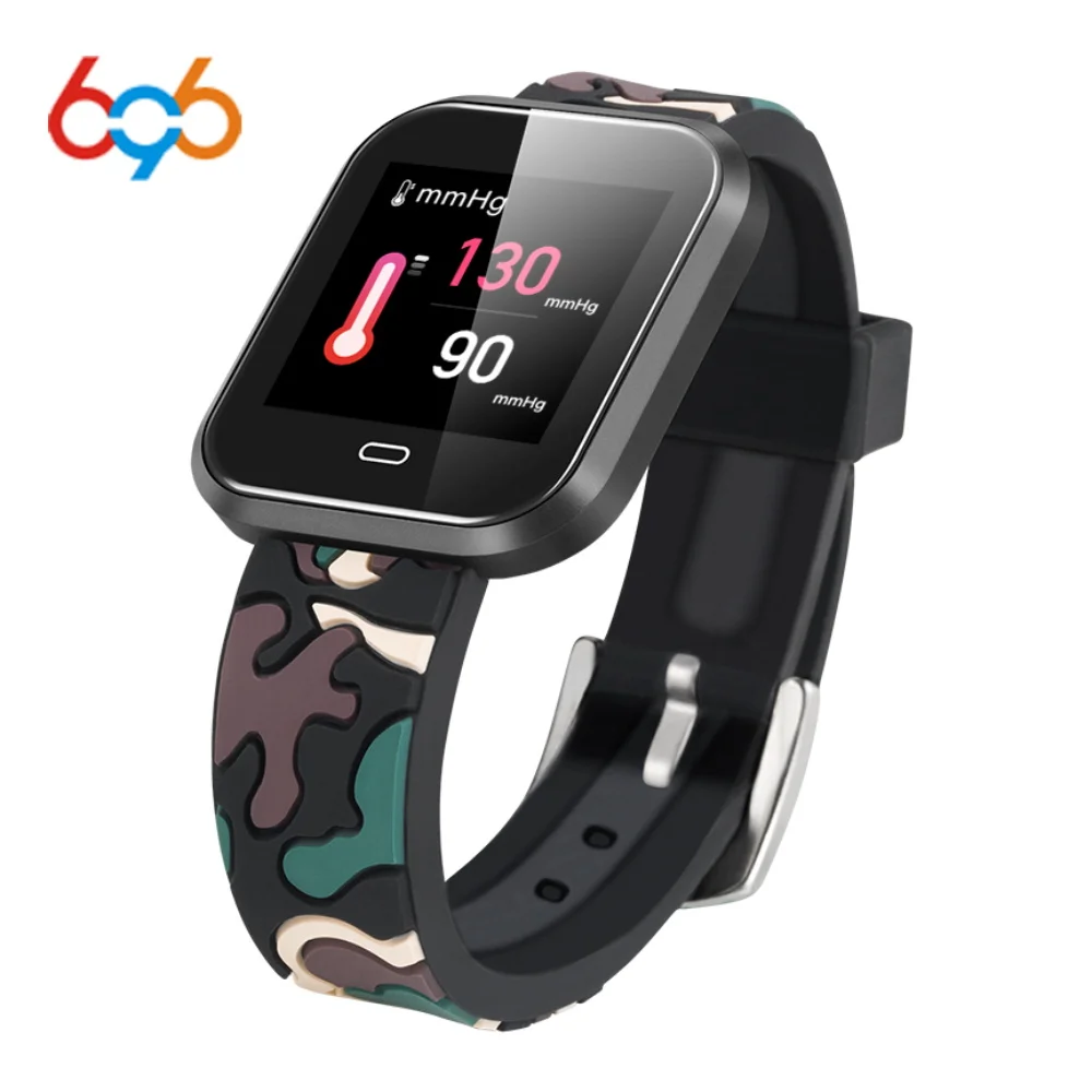 

696 CD16 Smart Bracelet Waterproof Men Heart Rate Monitor Bluetooth Smart Wrist band Fitness Tracker Smartwatch For Android IOS
