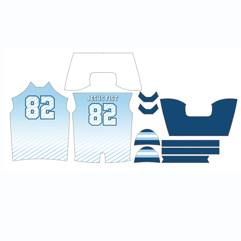 simple style blue