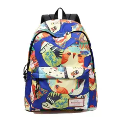 Классический оригинальный женский студенческий модный рюкзак Mochila Feminina 2019 дорожные школьные сумки Bolsa Escolar рюкзак