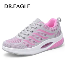 DR. EAGLE спортивная обувь для бега женская уличная дышащая удобная спортивная обувь для похудения женские кроссовки из сетчатой ткани