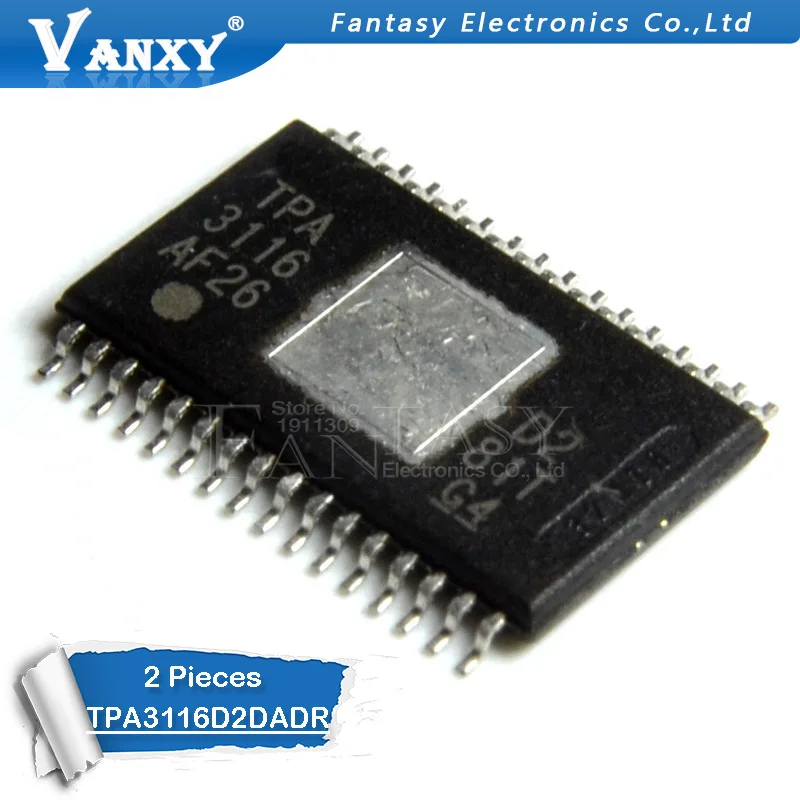 

2PCS TPA3116D2DADR HTSSOP32 TPA3116D2 HTSSOP-32 TPA3116 TSSOP IC chip new original