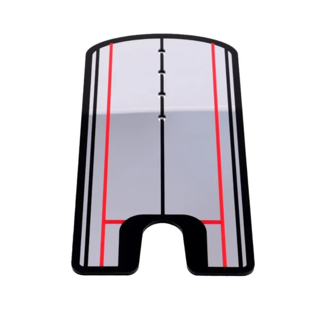 Us 5 74 16 Off New Golf Swing Straight Practice Golf Putting Mirror Alignment Training Aid Swing Trainer Eye Line Golf Accessories 32 X 14 5cm In