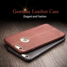 QIALINO Case for iphone 6 & 6s fashion genuine leather phone case for iphone 6s plus luxury calf skin for 4.7/ 5.5 inch cover