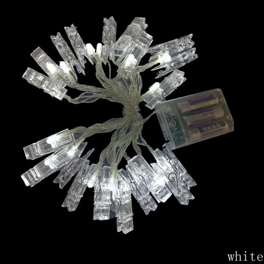 Рисунок 3 - Светодиодная гирлянда с зажимами для фотографий