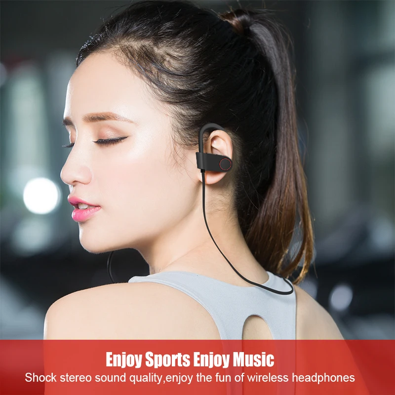 Беспроводные Bluetooth наушники лучшие объемные стерео спортивные