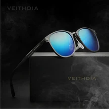 VEITHDIA, Ретро стиль, поляризационные уличные солнцезащитные очки, мужские, фирменный дизайн,, новинка, для уличных упражнений, вождения, алюминиевые солнцезащитные очки, очки