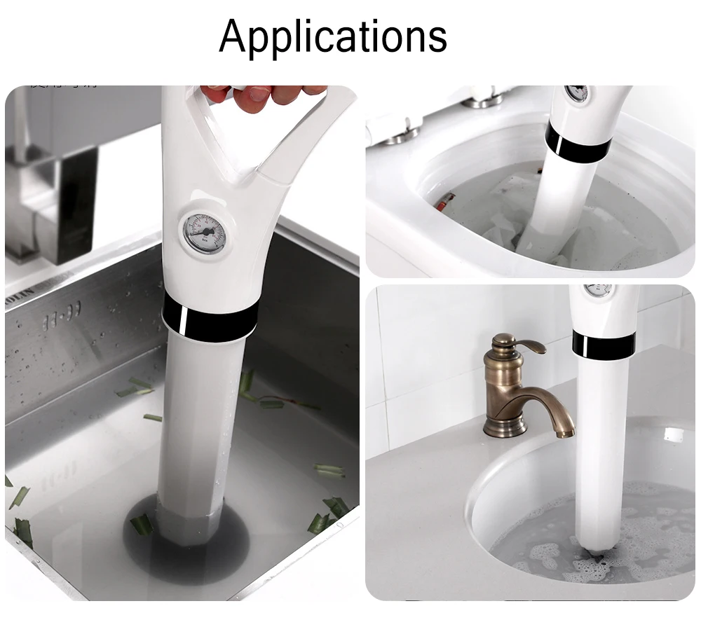 Household Toilet Sewer High Pressure Draft Dredger for Cleaning Use