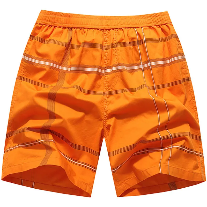 Полосатые повседневные стильные хлопковые шорты homme, новые мужские шорты, мужские Модные свободные шорты s