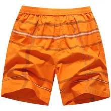 Полосатые повседневные стильные хлопковые шорты homme, новые мужские шорты, мужские Модные свободные шорты s