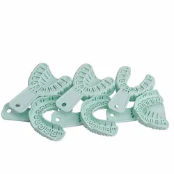 Dental lab Plastic Impression Trays 6 Pcs Planting tray modulo tray