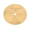 60mm 72 Teeth High Steel Circular Small Cutting Disc for Metal Wood Plastic Inner Diameter 6mm/6.35mm Optional ► Photo 2/6