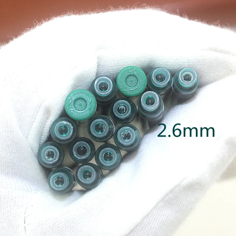 

30 PCS Disposable green Fountain Pen Ink Cartridge Refills Length Fountain Pen Ink Cartridge Refills