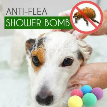 

5Pcs/10Pcs Anti-Flea Shower Bomb for Pets Dogs XHC88