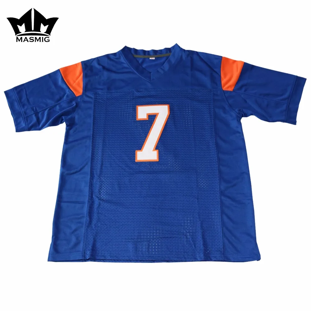 MM MASMIG Blue Mountain State Alex Moran 7 American Football Jersey