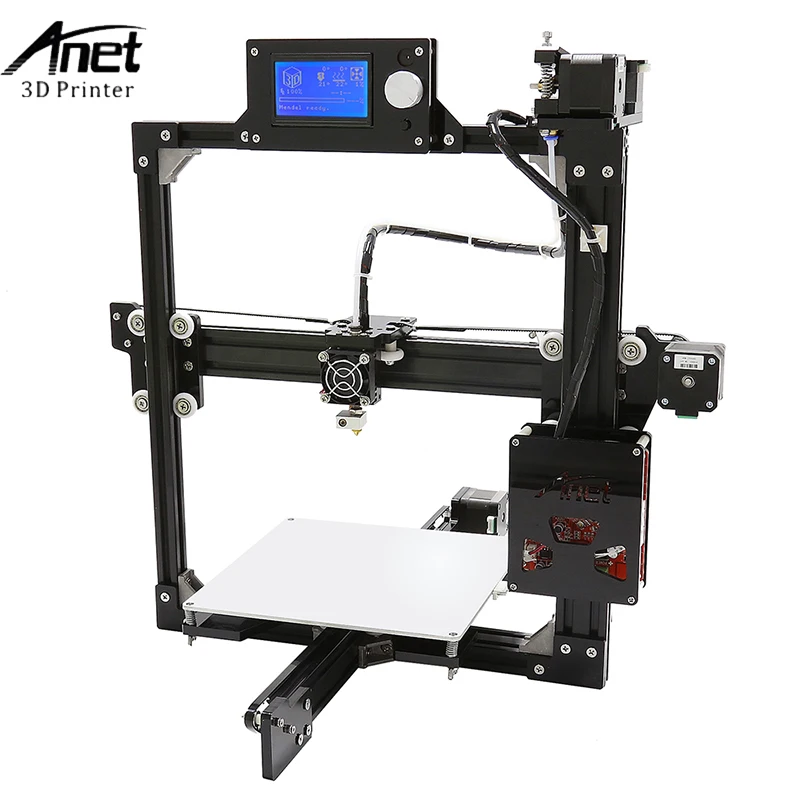 Anet A8/A2 i3 3D принтер машина акриловая рамка обновленная Reprap DIY Набор Высокая
