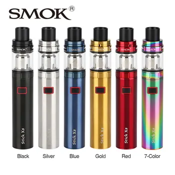Original SMOK Stick X8 Vape Pen Kit with 3000mah Battery & 4ml/2ml TFV8 X-Baby Tank Vs Stick V9 Max / stick v8/ Wand kit / Vinci
Original SMOK Stick X8 Vape Pen Kit with 3000mah Battery & 4ml/2ml TFV8 X-Baby Tank Vs Stick V9 Max / stick v8/ Wand kit / Vinci
