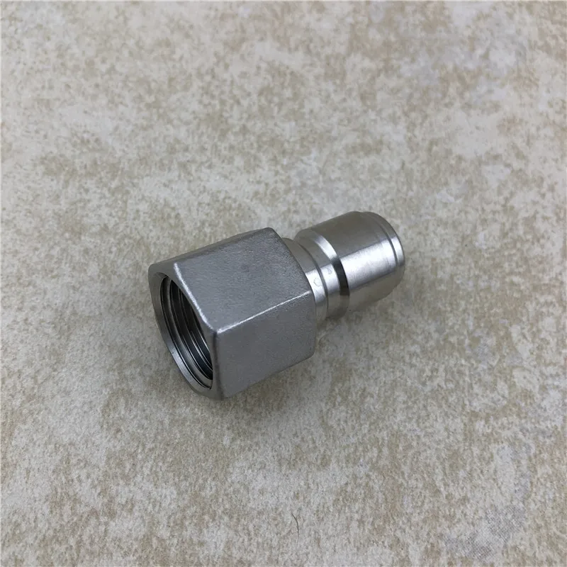 New Stainless Female Quick Disconnect Set, Homebrew Fitting, 12barb and 12NPT beer Quick Disconnect for home brewring (1)