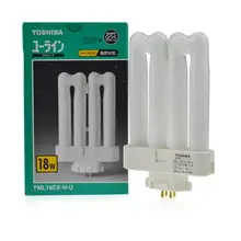 TOSHIBA 18 Вт FML18EX-N-U cfl компактный Флуоресцентный светильник FML18EX-N/2, FML 18EX-N-U лампы дневного света, 4 pin параллельный трубки