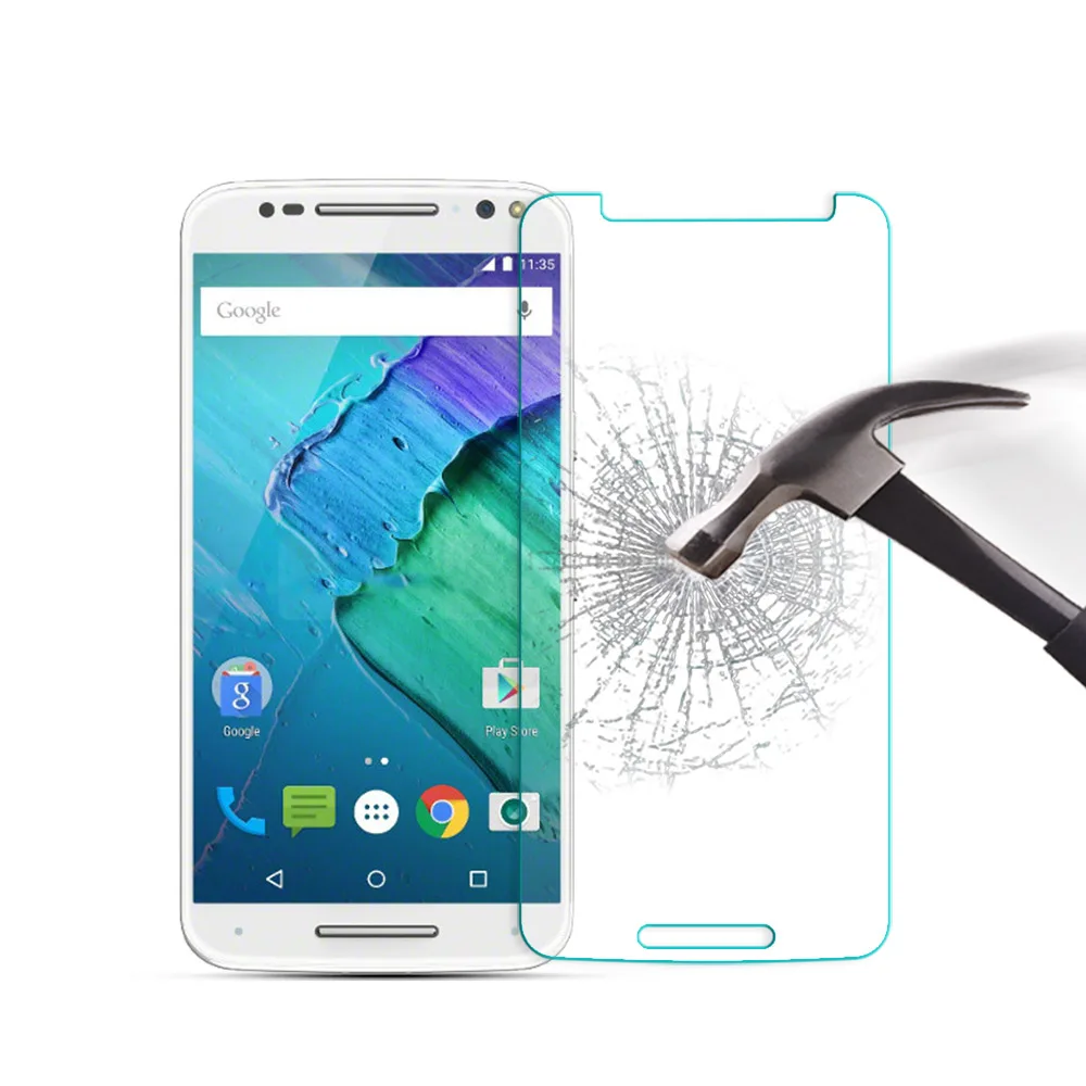2Pcs Lot 2 5D Premium Tempered Glass For Motorola Moto X3 Screen 