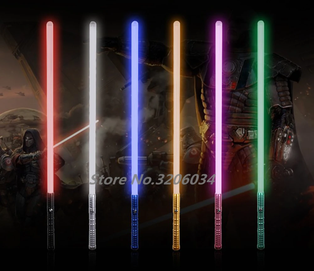 Luke Star Wars Black Series Skywalker LightSaber Jedi Blue Vader Sword 100cm Electronic toy Light can be a slight collision gift (6)