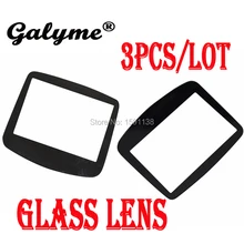 Горячая 3 шт./лот Стекло Экран Len Панель подходит для gameboyadvance игровой консоли Экран защиты Панель w/клей Клейкие ленты мальчик заранее
