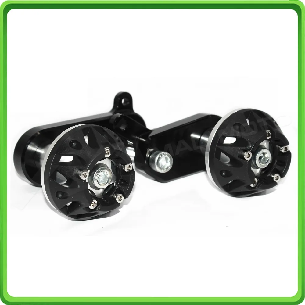 CNC Motorcycle Falling Protection Cover Slider Frame Sliders Protector Crash Guard For KAWASAKI NINJA ZX6R 2009 2010 2011 (3)
