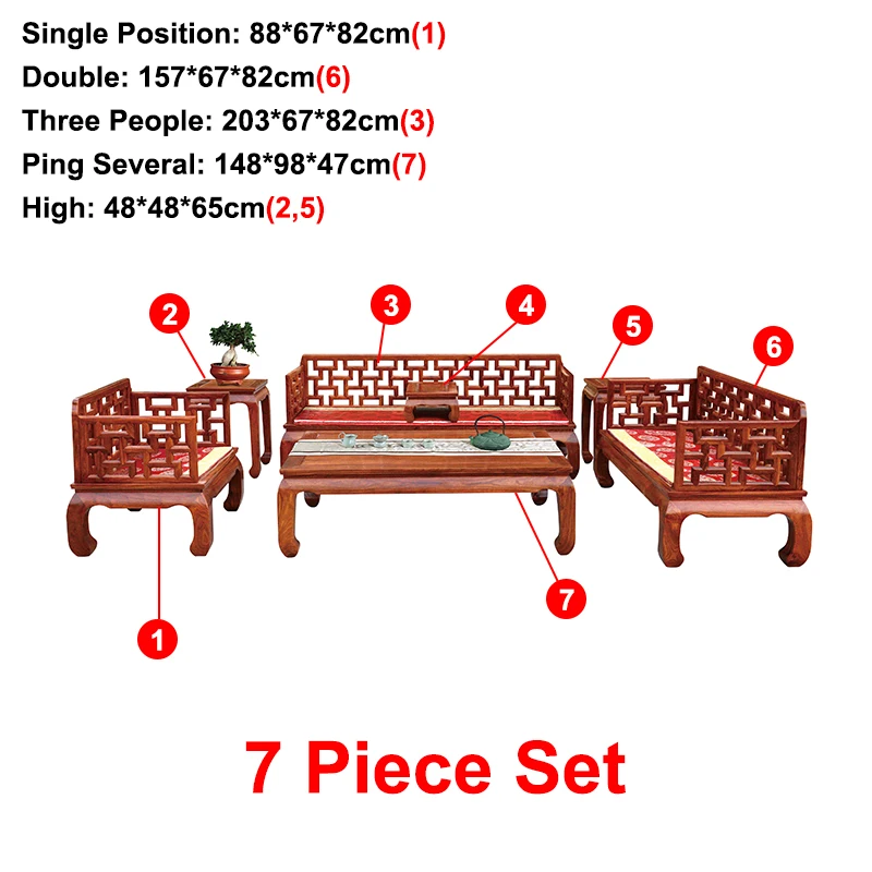 Wood Furniture China Mahogany Furniture Hedgehog Rosewood Living Room Sofa Set Chair Coffee Table 7piece/Set Wood Furniture China Mahogany Furniture Hedgehog Rosewood Living Room Sofa Set Chair Coffee Table 7piece/Set