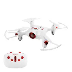 SYMA X20 карман Drone 2.4 г 4CH 6 aixs высота Удержание режим один ключ Tak-выкл/посадка RC quacopter RTF-белый