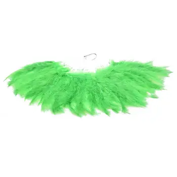 

Phantom Party Supplies Fluffy Feather Hand Fan Fancy Elegant Props New Green